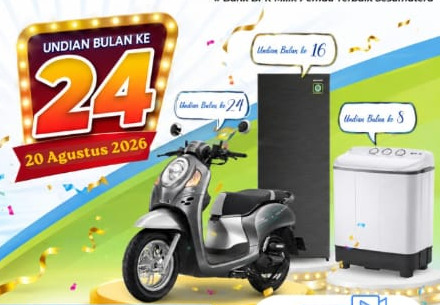 Siapa yang Beruntung? Besok BPR Rohil Undi Program SIMARIS berhadiah Motor Scoopy